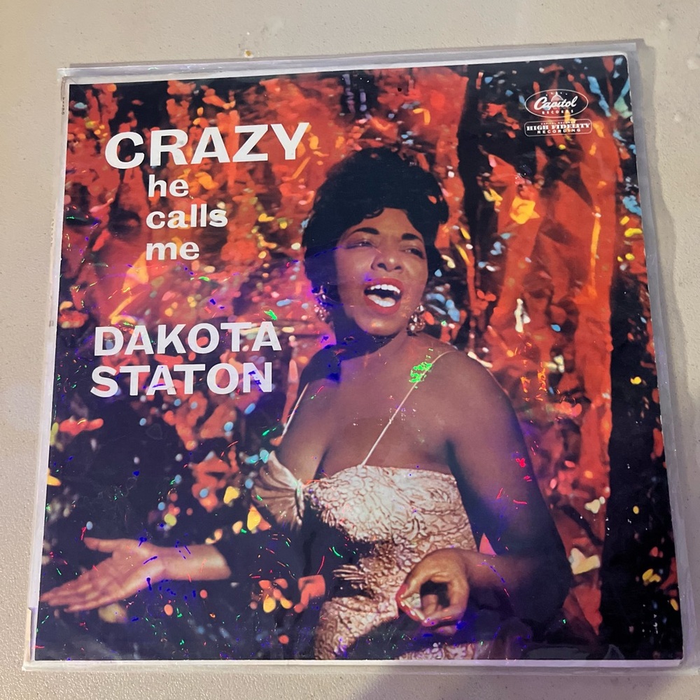 Dakota Staton Crazy He Calls Me Vinyl Album